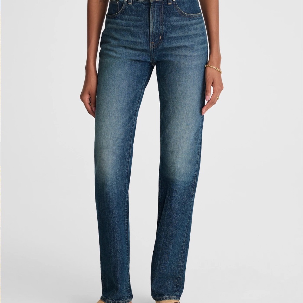 MADEWELL - THE LONGLINE STRAIGHT JEAN - GREENDALE WASH - 26 - NEW! - Picture 3 of 4